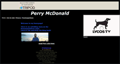 Desktop Screenshot of perrymcdonald.tripod.com