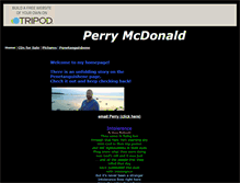 Tablet Screenshot of perrymcdonald.tripod.com