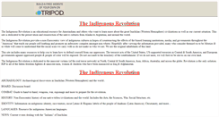 Desktop Screenshot of indigenousrevolution.tripod.com