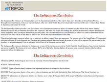 Tablet Screenshot of indigenousrevolution.tripod.com
