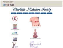 Tablet Screenshot of charlotteminiature.tripod.com