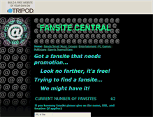 Tablet Screenshot of fansitecentral.tripod.com