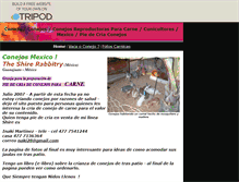 Tablet Screenshot of conejosmexico.tripod.com