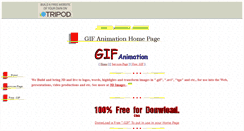 Desktop Screenshot of gifanimation.tripod.com