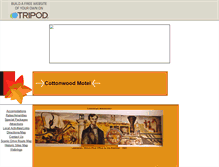 Tablet Screenshot of cottonwoodmotel.tripod.com