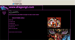 Desktop Screenshot of dragonyugioh.tripod.com