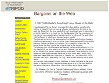 Tablet Screenshot of bargainweb.tripod.com