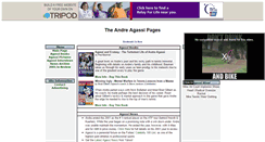 Desktop Screenshot of agassisite.tripod.com