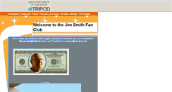 Desktop Screenshot of jimsmithfanclub.tripod.com