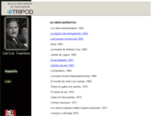 Tablet Screenshot of carlos-fuentes.tripod.com
