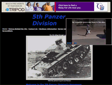 Tablet Screenshot of 5thpanzer.tripod.com