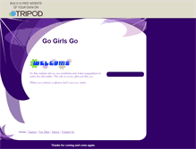 Tablet Screenshot of gogirlsgo.tripod.com