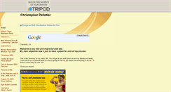 Desktop Screenshot of ctpelletier0.tripod.com