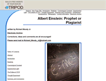 Tablet Screenshot of einstein52.tripod.com