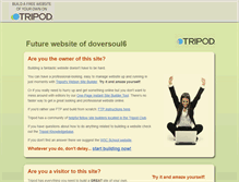 Tablet Screenshot of doversoul6.tripod.com