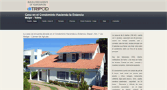 Desktop Screenshot of casalaestancia.tripod.com