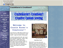 Tablet Screenshot of craziekaren.tripod.com