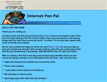 Tablet Screenshot of internetpenpal.tripod.com