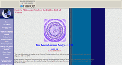 Desktop Screenshot of esotericphilosopher.tripod.com