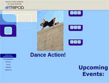 Tablet Screenshot of danceaction.tripod.com