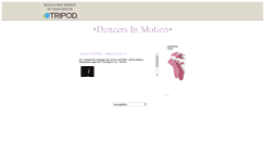 Desktop Screenshot of dancerforever.tripod.com