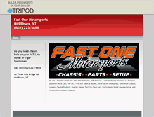Tablet Screenshot of fastonemotorsports.tripod.com