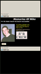 Mobile Screenshot of memoriesofmike.tripod.com