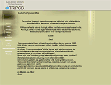 Tablet Screenshot of luonnonpuolesta.tripod.com