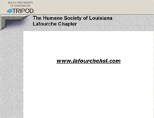 Tablet Screenshot of hsl-lafourche.tripod.com