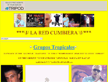 Tablet Screenshot of la.red.cumbiera.tripod.com