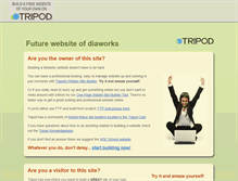 Tablet Screenshot of diaworks.tripod.com