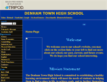 Tablet Screenshot of denhamtownhigh.tripod.com