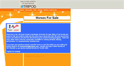 Desktop Screenshot of horsesforsale2.tripod.com