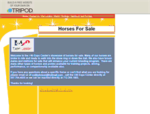 Tablet Screenshot of horsesforsale2.tripod.com