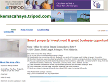 Tablet Screenshot of kemacahaya.tripod.com