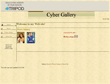 Tablet Screenshot of cyber-gallery.tripod.com