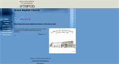 Desktop Screenshot of gracebaptistwv.tripod.com