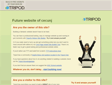 Tablet Screenshot of cecunj.tripod.com