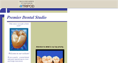 Desktop Screenshot of premierdental.tripod.com