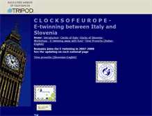 Tablet Screenshot of clocksofeurope.tripod.com