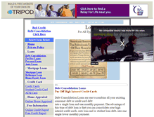 Tablet Screenshot of 123creditloans.com.tripod.com