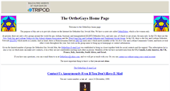 Desktop Screenshot of orthogays.tripod.com