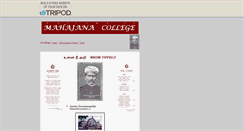 Desktop Screenshot of mahajanacollege.tripod.com