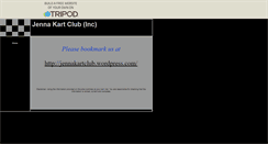 Desktop Screenshot of jennakartclub.tripod.com