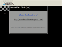 Tablet Screenshot of jennakartclub.tripod.com
