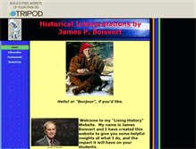 Tablet Screenshot of historicalinterpretations.tripod.com