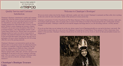 Desktop Screenshot of chantiquesales.tripod.com
