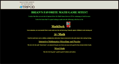 Desktop Screenshot of briansgames.tripod.com