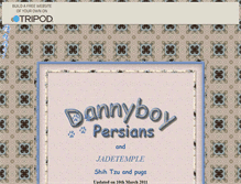 Tablet Screenshot of dannyboy349.tripod.com