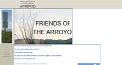 Desktop Screenshot of friendsofthearroyo.tripod.com